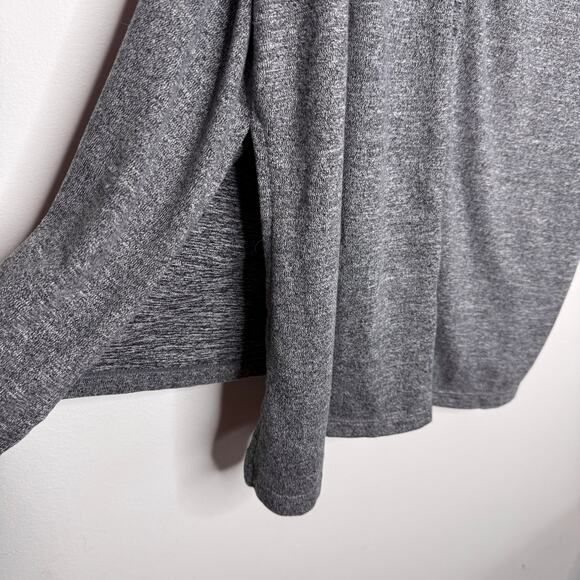 Cuddl Duds Seriously Soft Three Button Front Cardigan Size PXL Heathered Gray - Picture 7 of 10